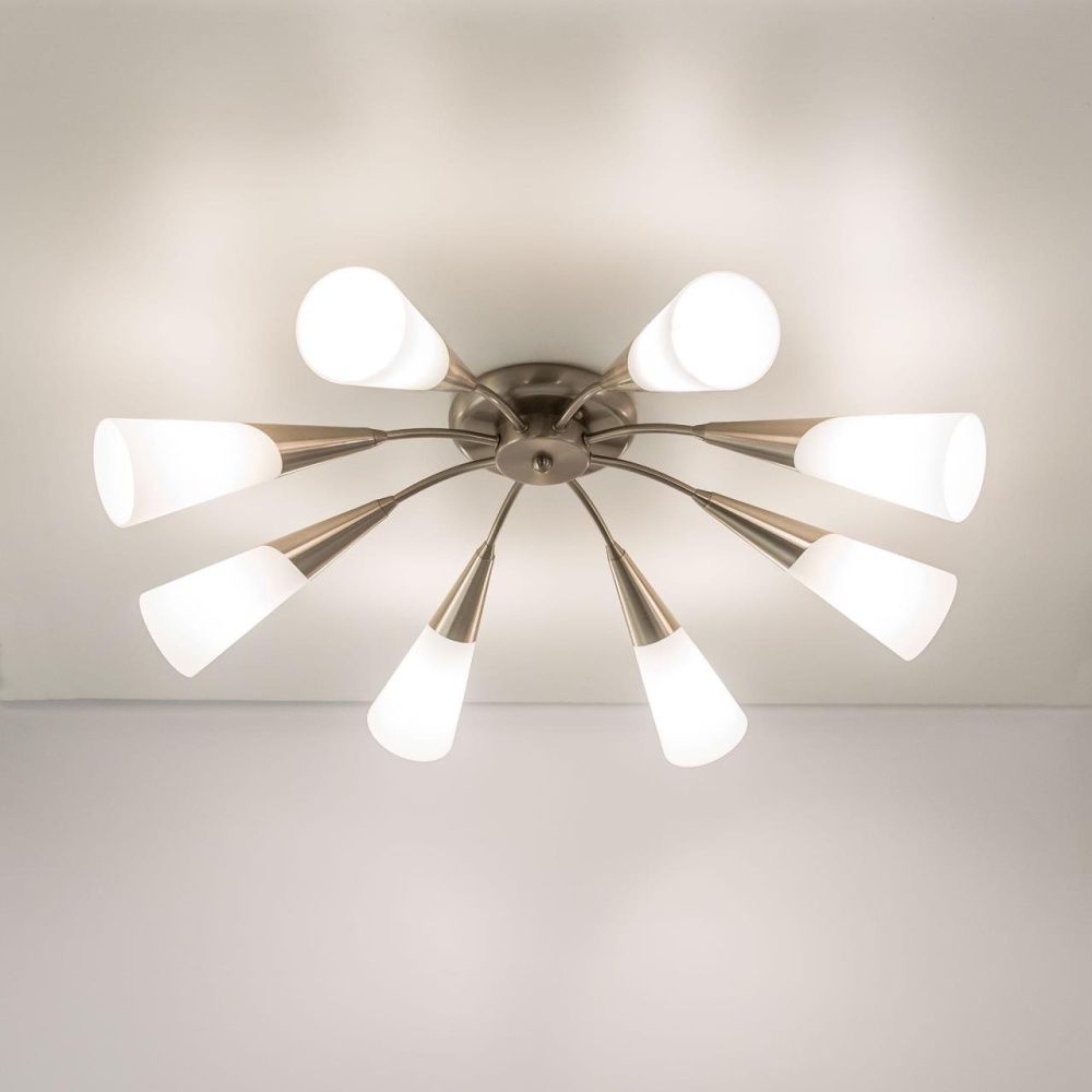 Люстра Citilux CL103181 серебро