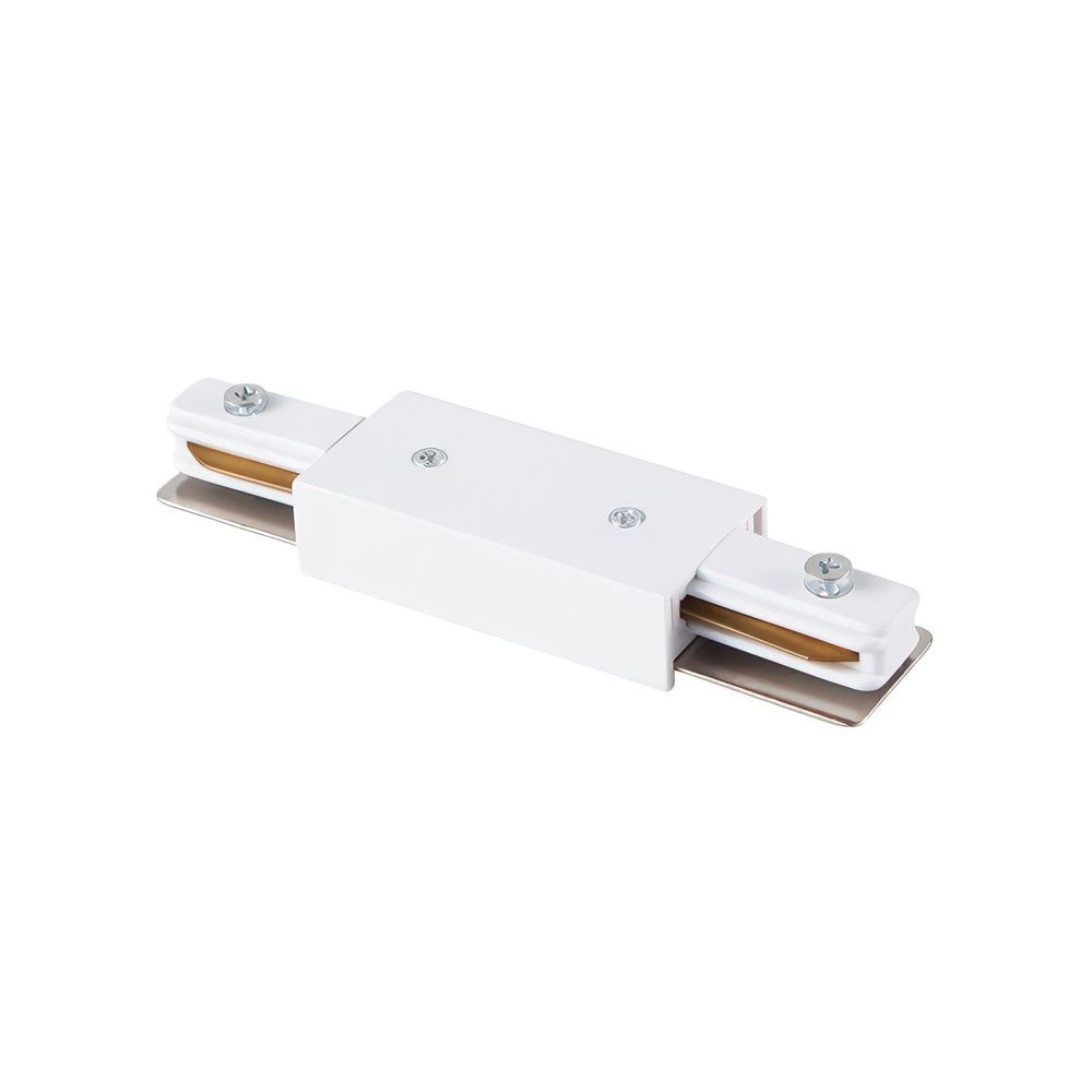 Питание центральное короткое (143mm) для трека 50202X(-T), 50203X(-T) Barra Lightstar 502186-1 Белый