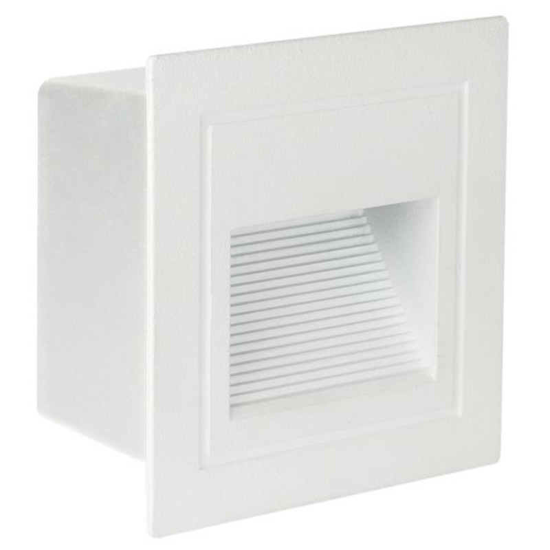 Встраиваемый светильник 8,5*5*8,5 см, 1*LED*5W 4200K Arte Lamp Piazza A7325IN-1WH белый