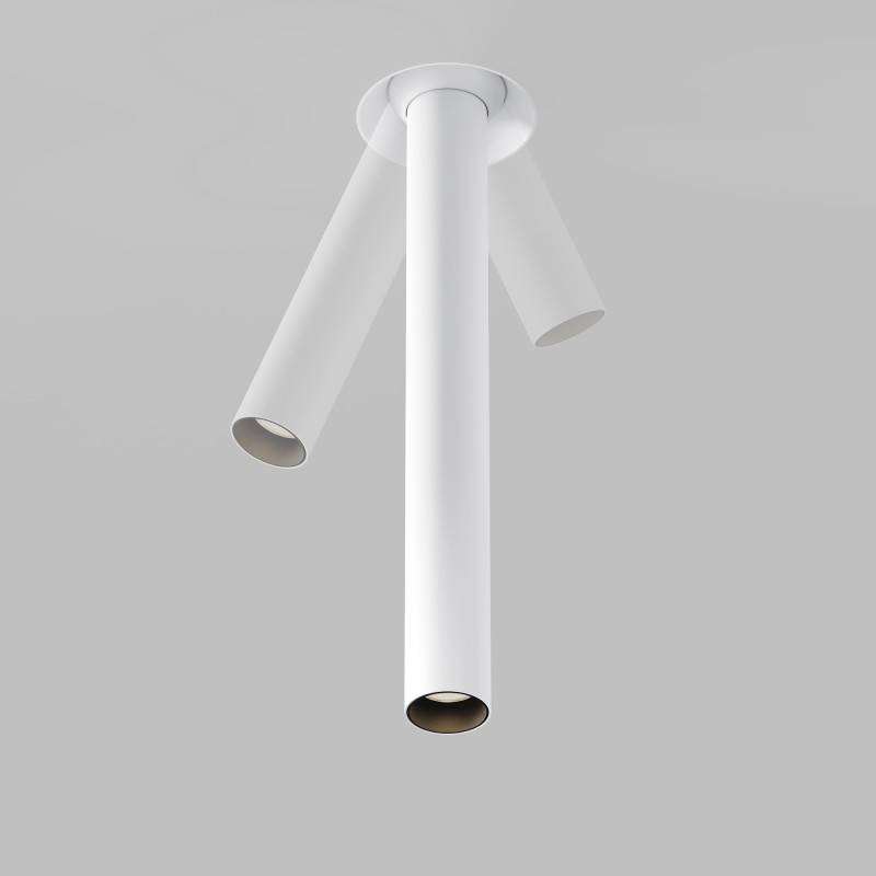 Встраиваемый светильник 3*3*31,6 см, LED, 7W, 3000К, Maytoni Technical Focus T C140TRS-L300-7W3K-W белый