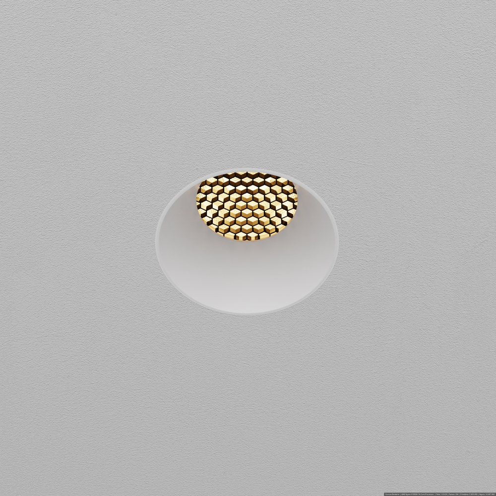 Встраиваемый светильник  DL119-10W-2.7K-TRS-W **-8,2 см, *LED*10W, K, Maytoni technical Dip DL119-10W-2.7K-TRS-W, Белый