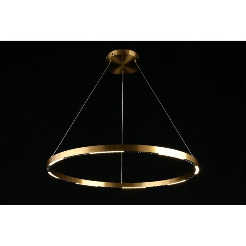 Подвесной светильник 80*60-130 см, 1*LED, 43W, 4000K, Aployt Noella APL.051.13.43, латунный