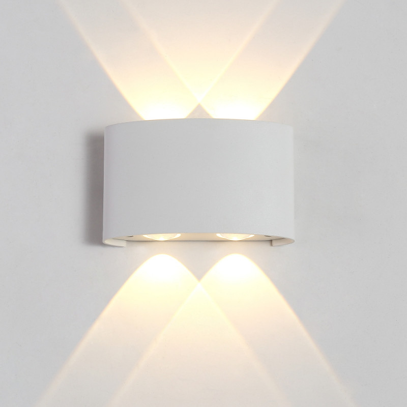 Бра 4*1W, 3000K, 11*5 см, Crystal Lux CLT 023W2 WH Белый