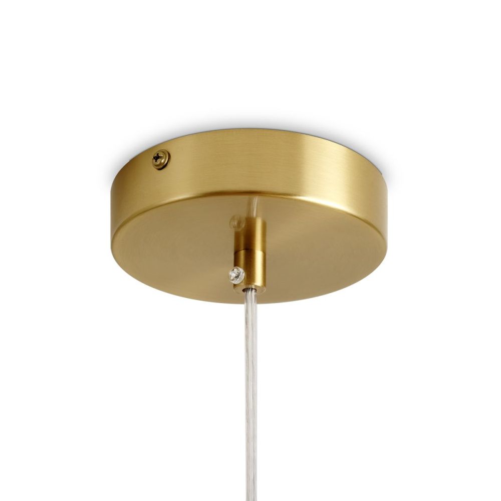 Подвесной светильник 40 см, Freya Albero FR5589PL-01T, латунь-дерево