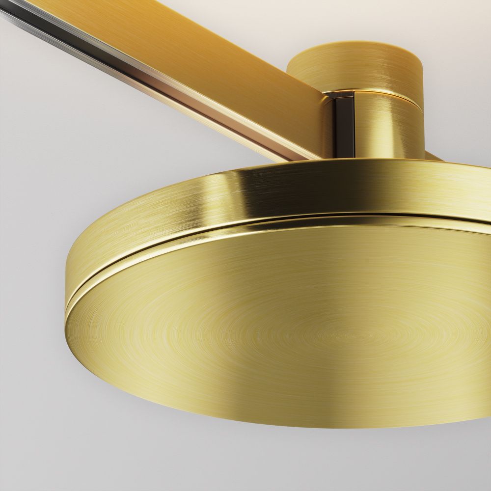 Трековый светильник Plato Flarity 4000K 7Вт 120°, 5,1 см, LED*7W, Maytoni TR152-1-7W4K-BS, Латунь