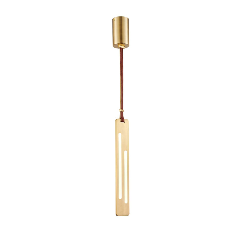 Светильник 7 см, 17W, 3000K, Favourite Odit 4219-1P, латунь