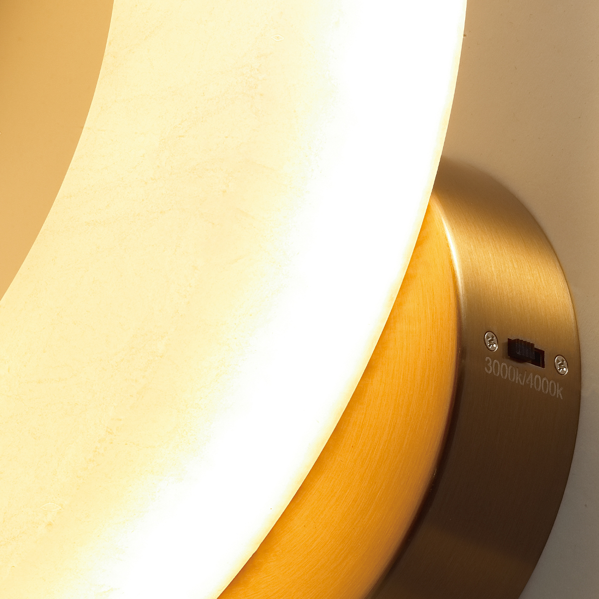 Бра 34 см, 25W, 3000-4000K, ODEON LIGHT MARBELLA 6685/25WL, латунь