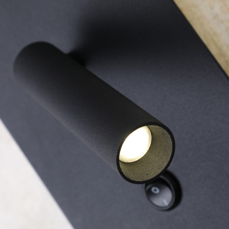 Бра Favourite Illusio 2412-2W, D80*W140*H450, черный