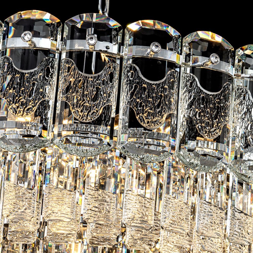 Люстра 80 см, 15*Е14*40W, Modelux  ML.7092.800 CR, Хром