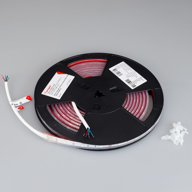 Лента герметичная RTW-PS-B30-13mm 12V RGB (7.2 W/m, IP67, 5060, 5m), Arlight 028711. Цена указана за 5 метров. Продается кратно 5 метрам.