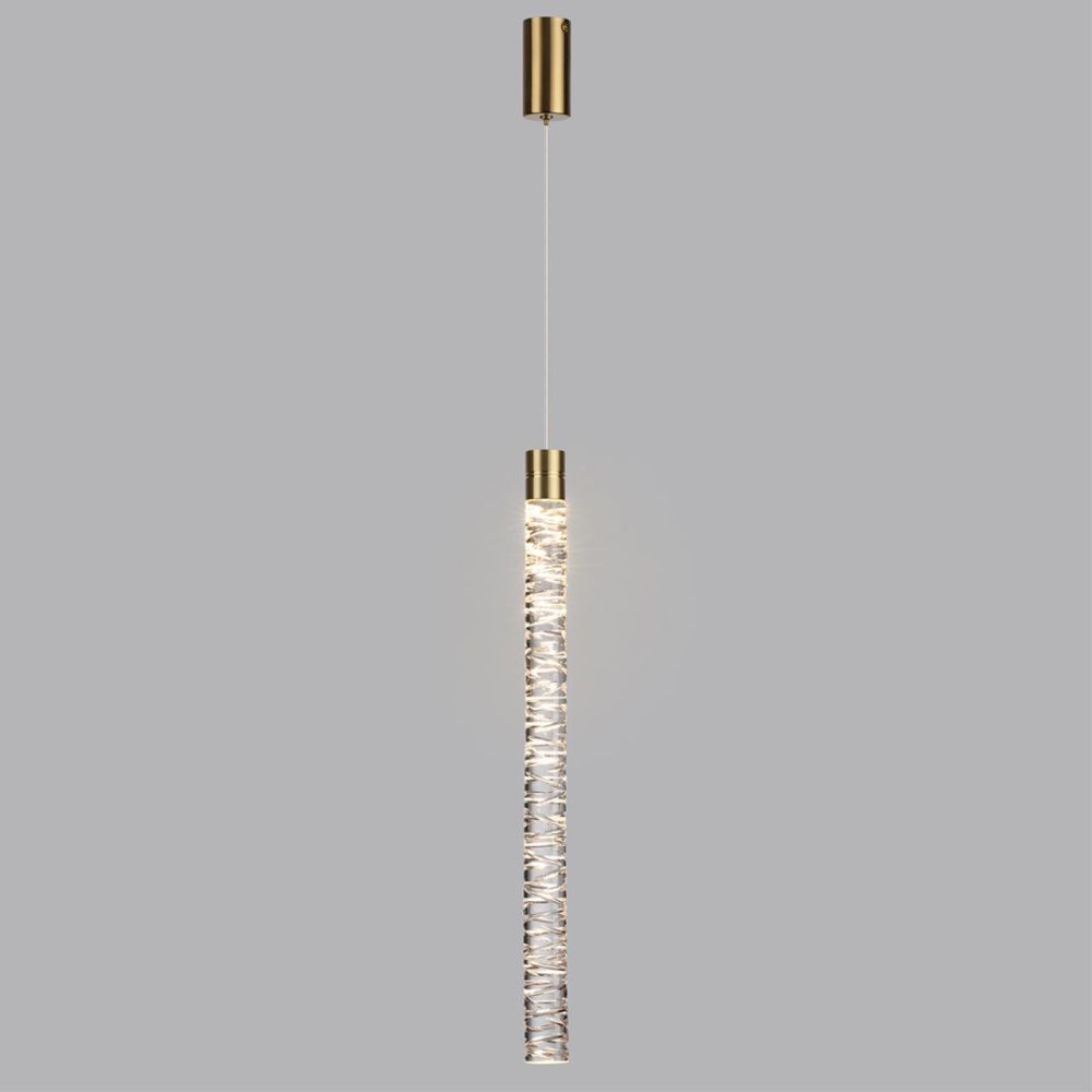 Подвесной светильник *4*270- см, 1*LED*4W, 3000K, Odeon Light Pilar 7145/5L, бронзовый