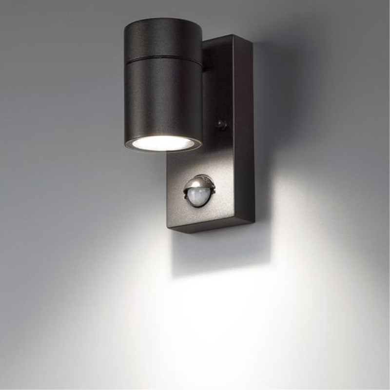Настенный светильник 11*7*15 cм, 1*GU10*35W Arte Lamp Mistero A3322AL-1BK черный