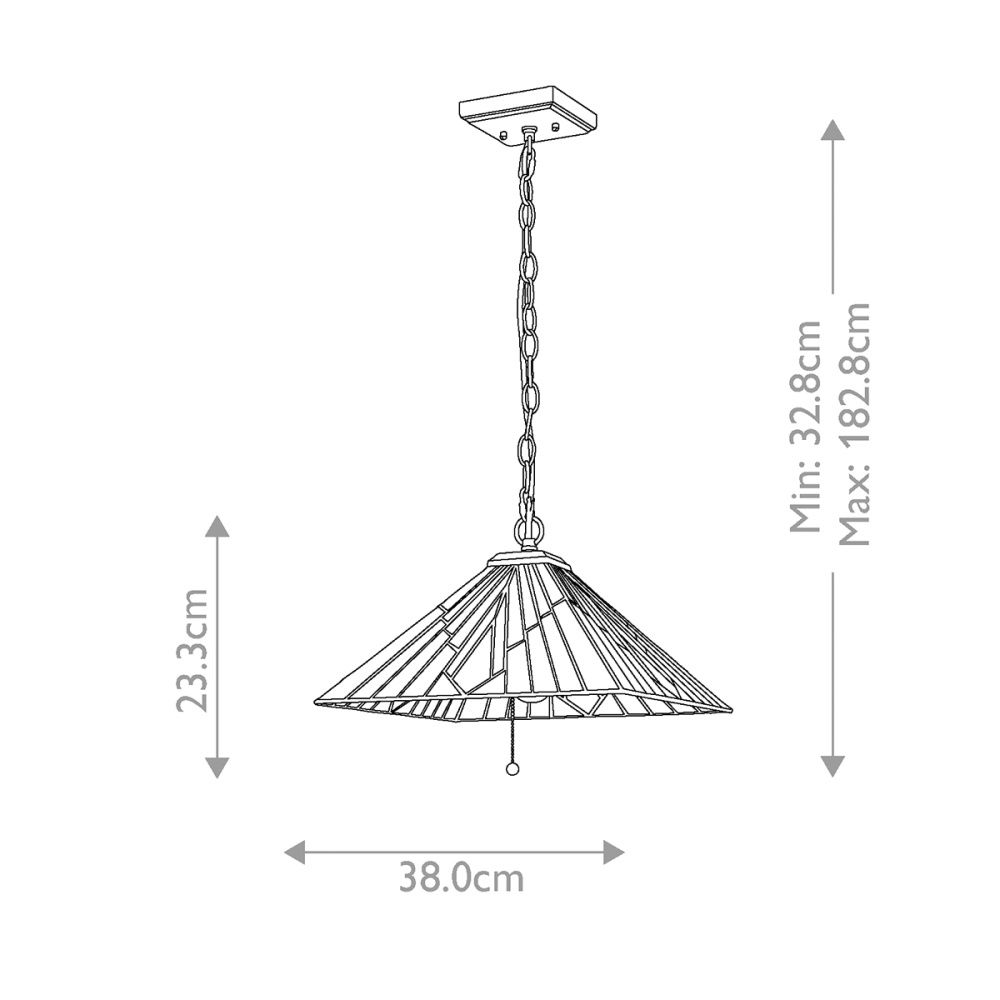 Подвесной светильник Elstead Lighting, Арт. TF-ALDERLEY-P