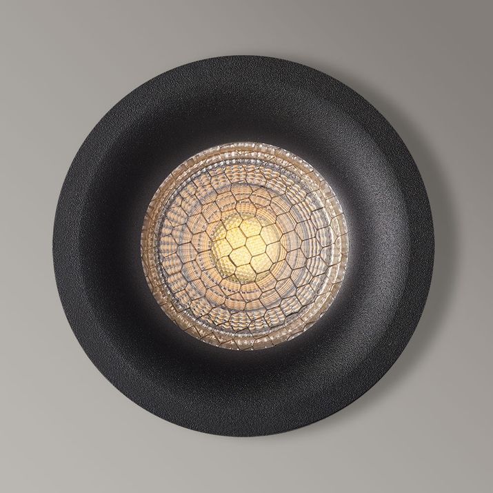 Встраиваемый светильник 7/6,5 см GU10 Arte Lamp Ducre A8095PL-1BK, черный