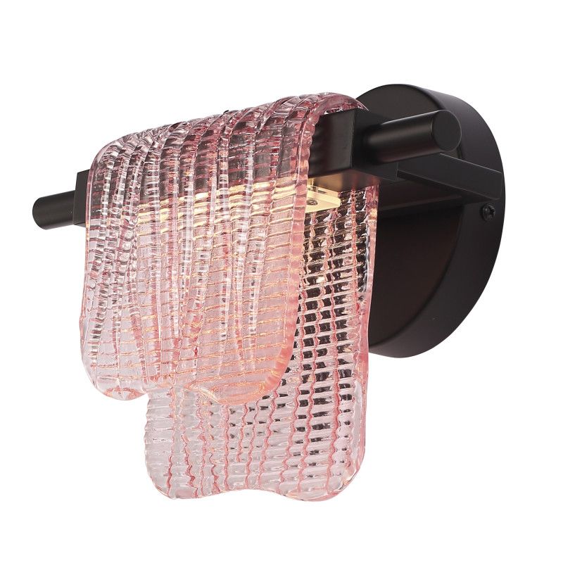 Бра 13*27*18,5 см, 1*LED*6W, 3000K, ST-Luce Voile SL6021.401.06, черный
