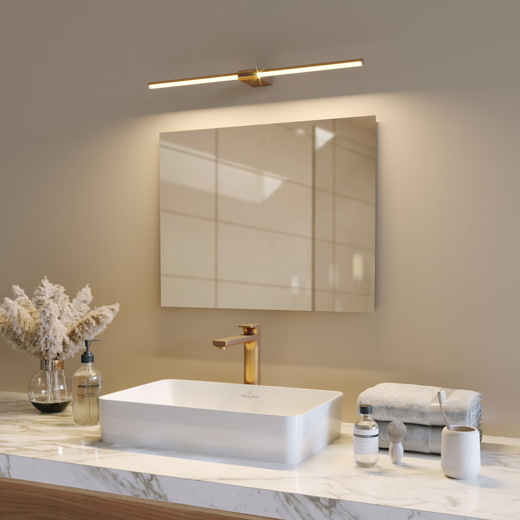Подсветка Luar 40125/LED латунь Elektrostandard