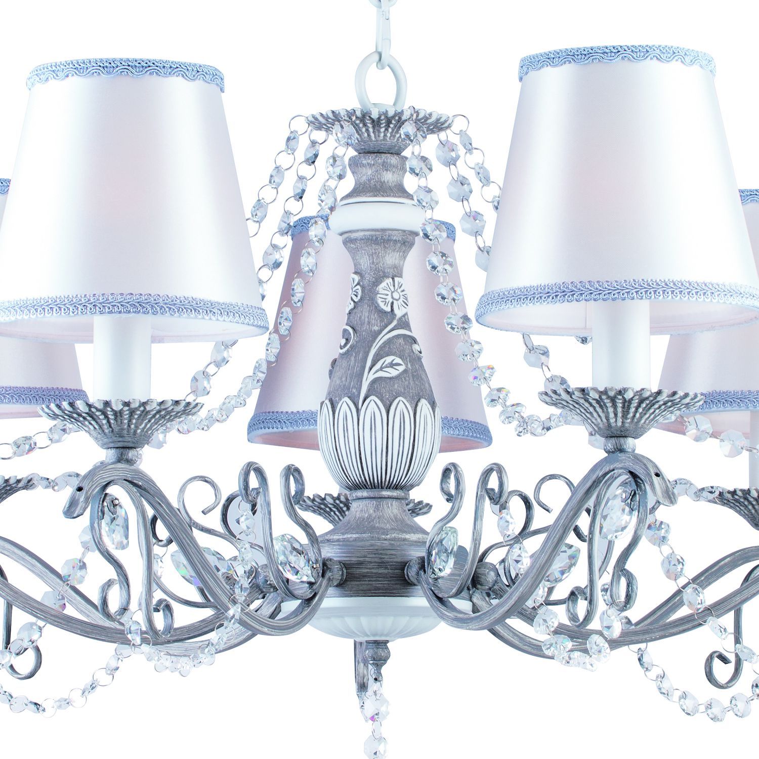 Подвесная люстра F-Promo Elisa 2130-7P, D720*H410/1440, серый