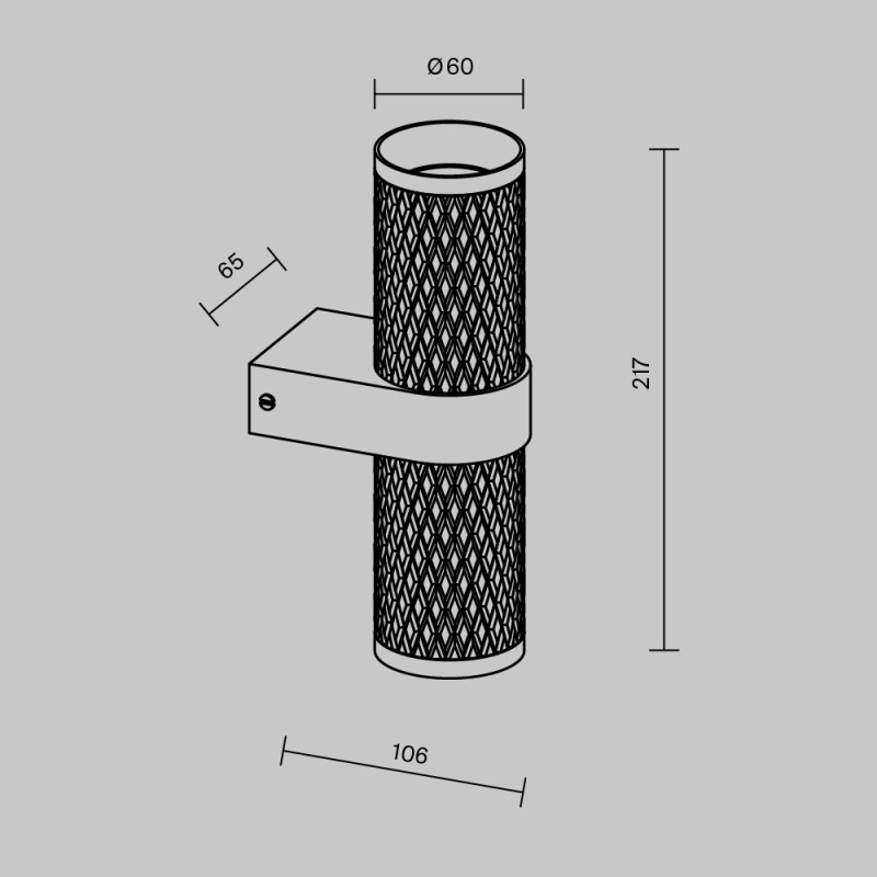 Бра Maytoni Technical Focus Design C069WL-02MG. золото