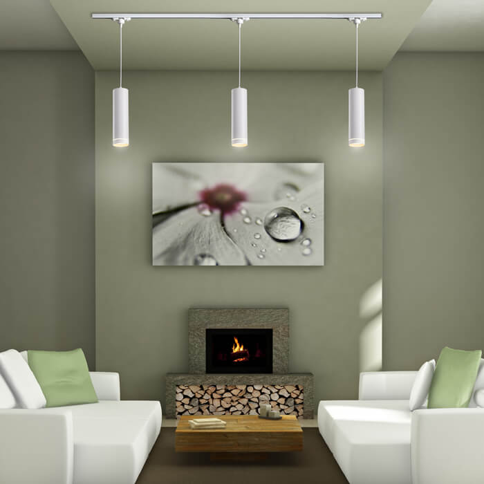 Подвес для шинопровода  NOVOTECH ARUM 357692, Ø 8 см, белый, LED, 12W, 3000K, 540Lm