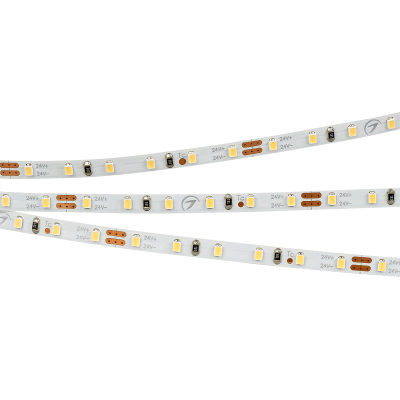 Лента MICROLED-M120-4mm 24V Warm2700 (5.4 W/m, IP20, 2216, 5m) (Arlight, узкая) 024422(2). Цена указана за 5 метров. Продается кратно 5 метрам.