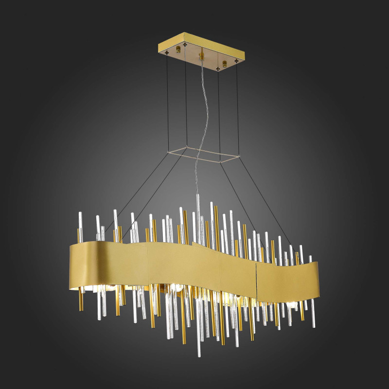 Люстра 100 см ST LUCE OLVERA SL1633.213.08 Матовое золото