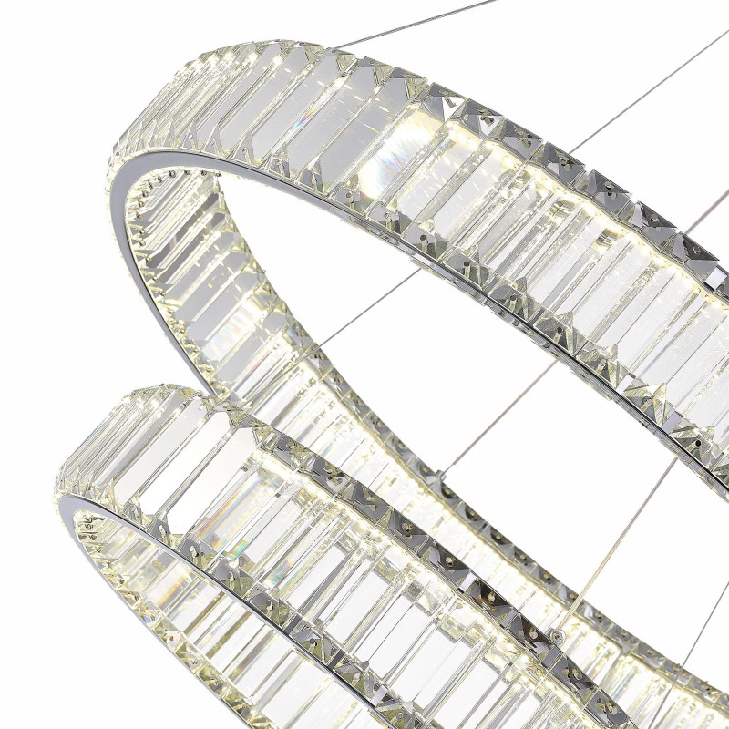 Люстра подвесная 62 см, 70W 4000K ST LUCE TIVOLI SL1622.103.02 Хром