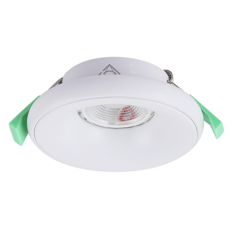 Светильник встраиваемый 10*3,5 см, 1*GU10*50W белый Crystal Lux CLT 062C1 WH