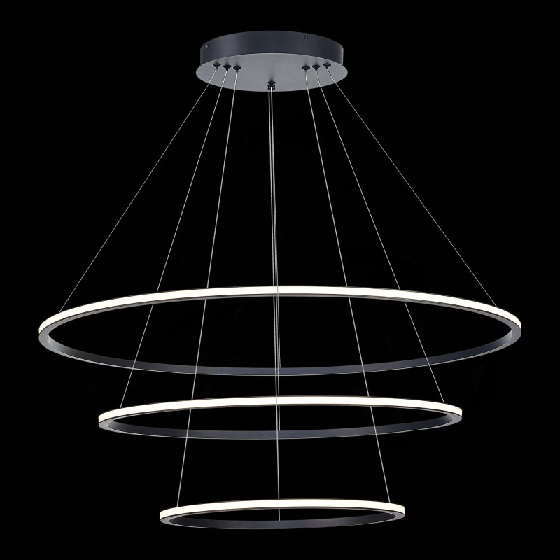 Светильник подвесной 80 см, 114W 4000K ST LUCE ST604 OUT ST604.443.114 Черный