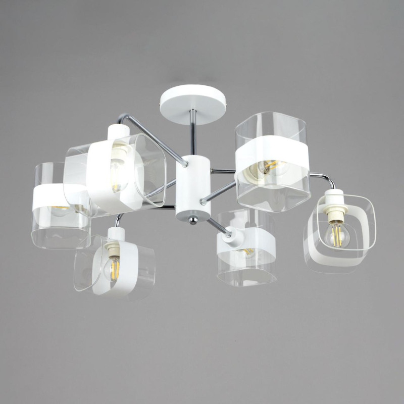Люстра 55 см Citilux Бертон CL140160 белый