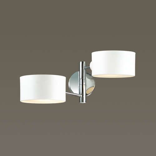 Бра Lumion Ashley 3742/2W Хром/белый 2 х Е27 х 60W