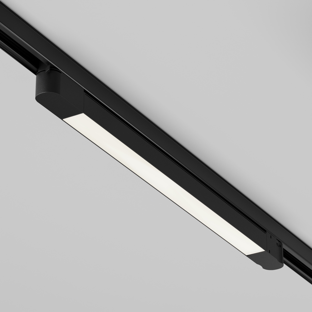 Трековый светильник 61*3,5*-6 см, *LED*20W, 4000K, Maytoni Technical Basis TR196-3-20W4K-B(N), Черный