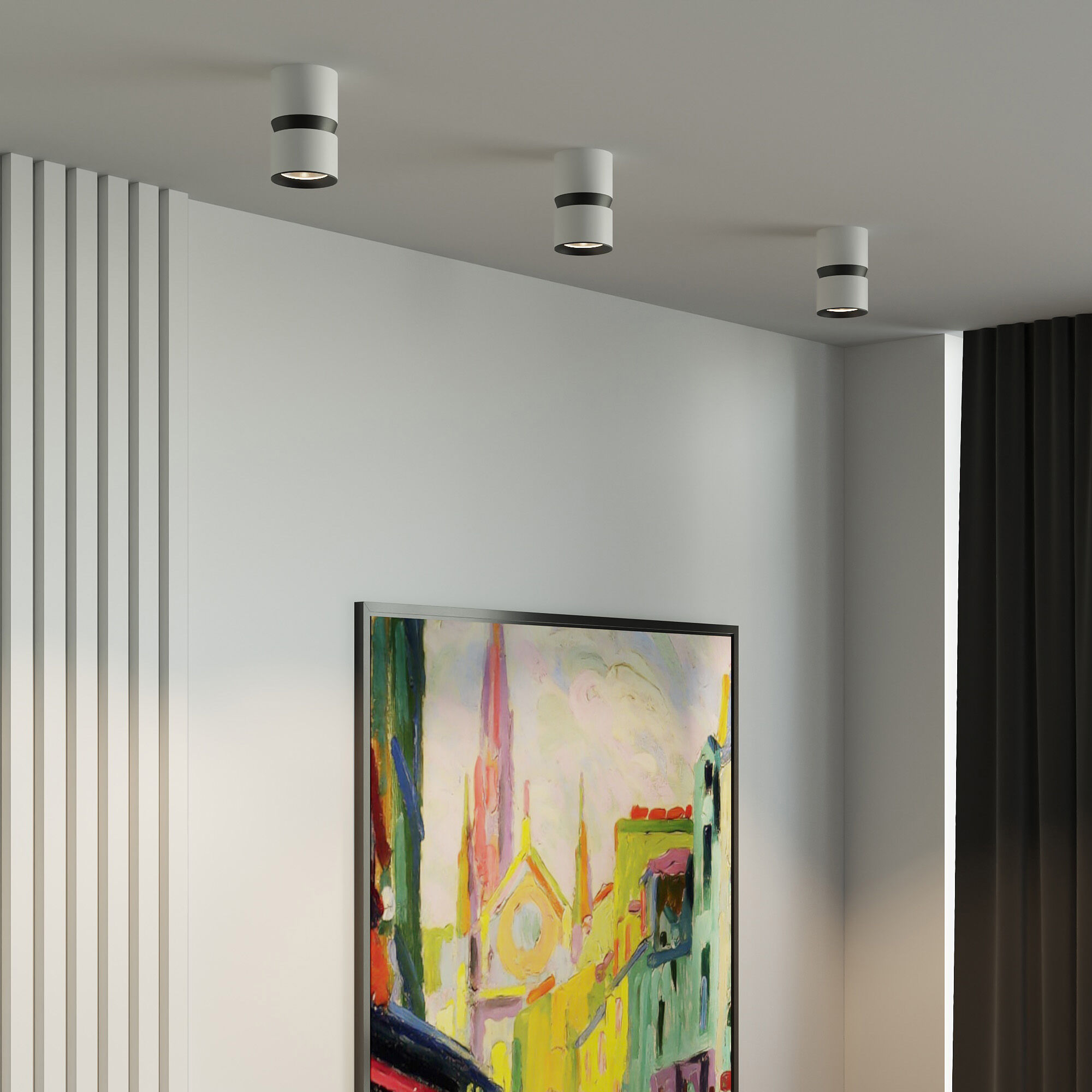 Светильник 8*8*13 см, 12W 4000K Elektrostandard Kayo 25049/LED белый