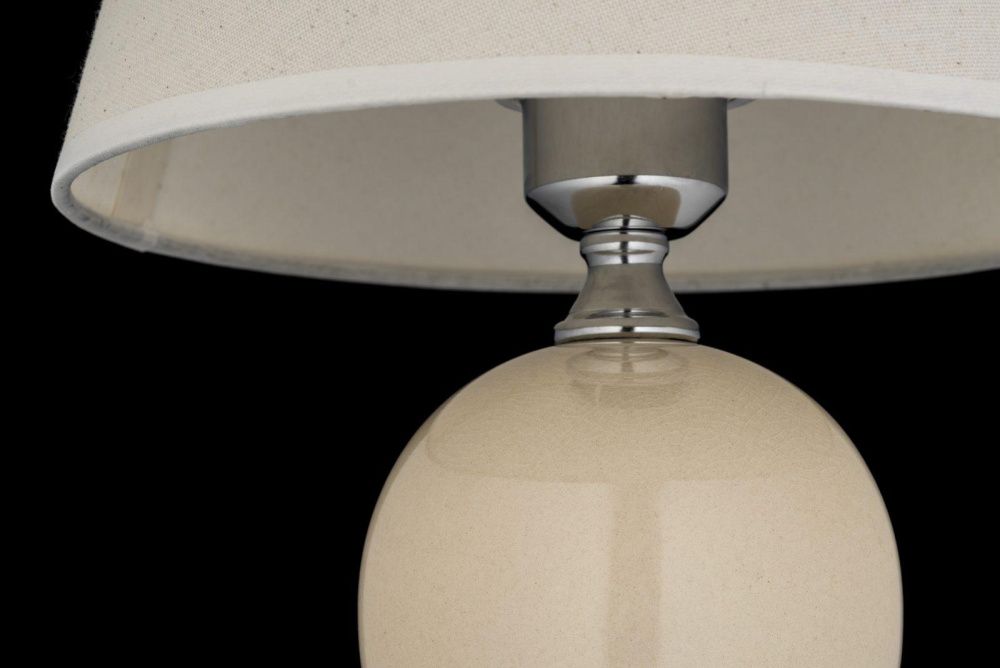 Настольная лампа *25*35 см, 1*E27*60W, Arti Lampadari Noli Noli E 4.1 C, Кремовый