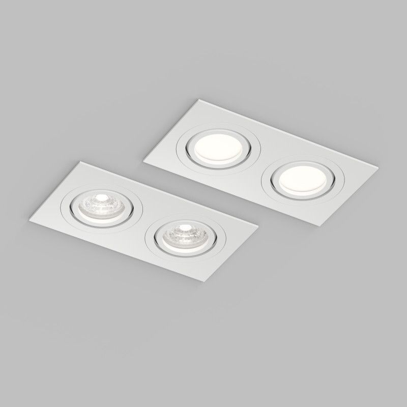 Точечный светильник влагозащищенный GU10, 9*17.5 см, Denkirs Hydro DK2112-WH, белый