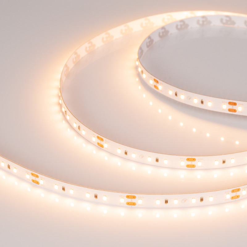 Лента MICROLED-M120-8mm 24V Warm3000 (14 W/m, IP20, 2216, 5m) (Arlight, Открытый) 024431(2). Цена указана за 5 метров. Продается кратно 5 метрам.