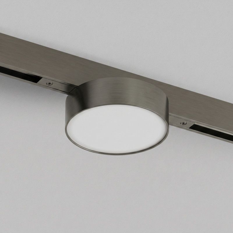 Светильник на шине 16*9,5*5,4 см, *LED*8W, 3000K, Denkirs SHINE PRIME FLOW 3000К | ШАЙН ПРАЙМ ФЛОУ 3000К DK4762-DN, темный никель