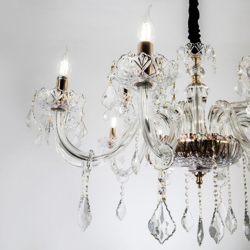 Подвесная люстра 94*94*115 см, Е14 15x40W, , Золото MODELUX premium ML.7151.15P