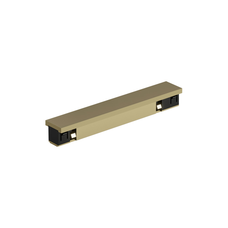 Коннектор 12*1,9*1,7 см, Denkirs SHINE BASE TR5722-SB латунный