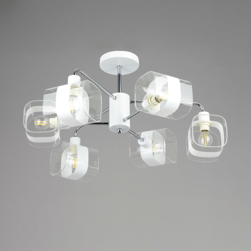 Люстра 55 см Citilux Бертон CL140160 белый