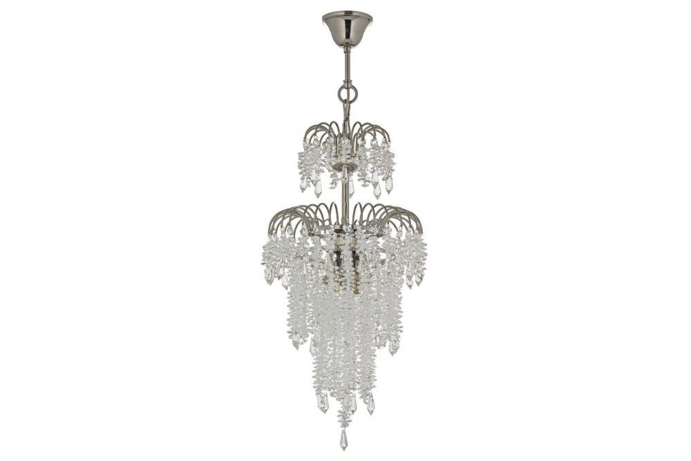 Люстра подвесная *30*50 см, 4*G9*40W, Arti Lampadari Sardinia Nickel Sardinia E 1.5.30.105 N, никель