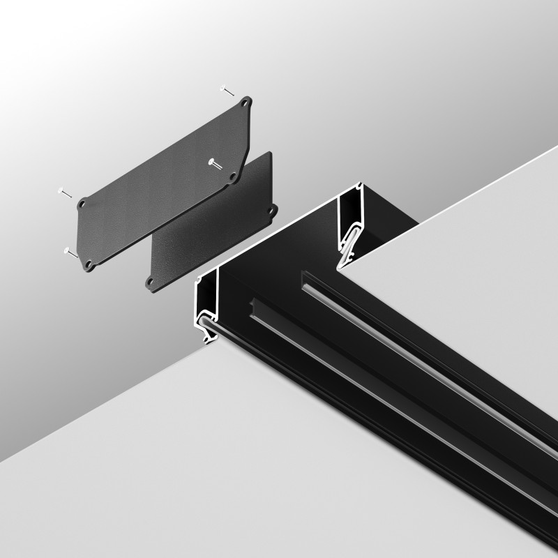 Заглушка декоративная Maytoni ALM012EC-SC-B для профиля ALM-9940-SC, черный