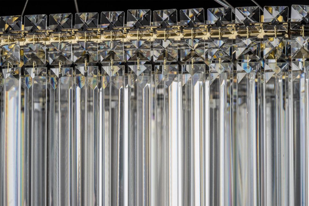 Люстра подвесная **30 см, Led лента*LED*100W, 3000/6000K, Arti Lampadari Ovindoli Gold Ovindoli L 1.5.80X30.101 G, Золото