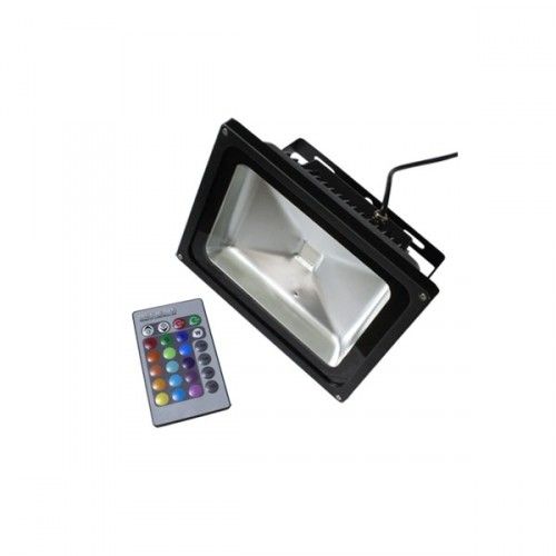 Светодиодный прожектор BR-FL-60W-RGB IR24B (Black, AC220V), арт. 014991