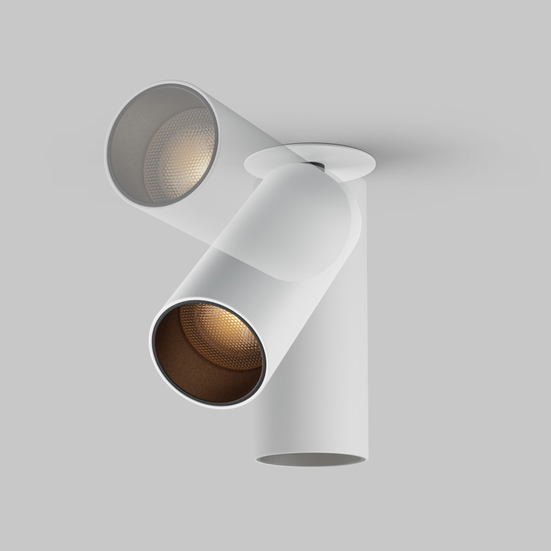 Спот 5,2*5,2*15,8 см,  LED, 12W, 3000К, Maytoni Technical FOCUS LED C053CL-L12W2.7K-W-W белый