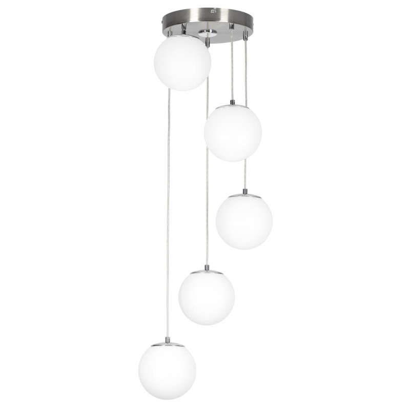 Люстра 45*120 см, LED*60W, 3000-5500К, 6000Lm, 22 м2 Матовый хром Citilux Адам CL228A051