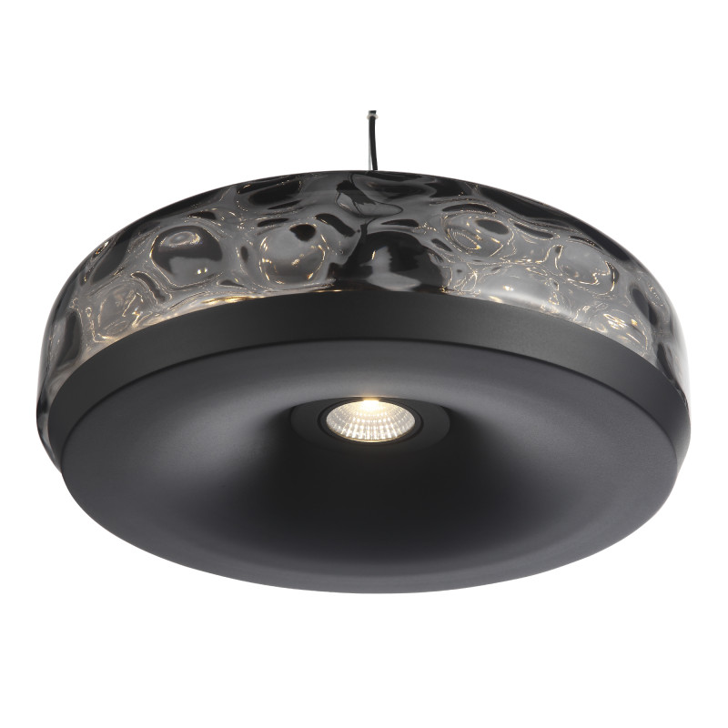 Подвесной светильник 34*200 см, LED, 42W,  3000К, ST-Luce Ripple SL6014.403.01 черный