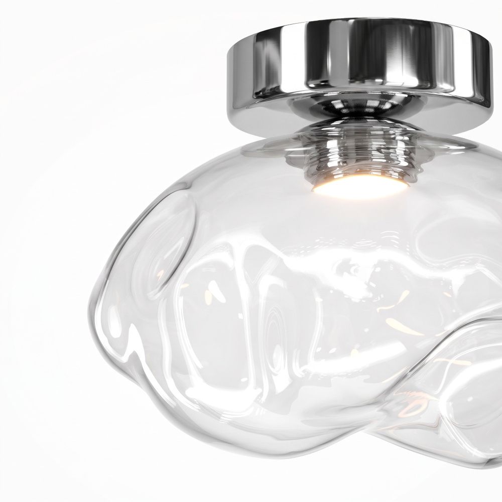 Светильник *24*-18,5 см, *LED*8W, 3000K, Maytoni Malleata MOD516CL-L8PT3K, Платина