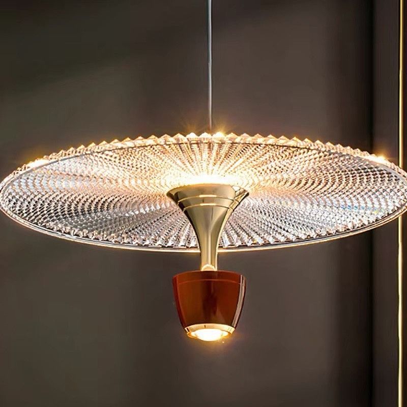 Светильник подвесной *33-200 см, 1*LED*7W, 3000K, Lightera Saimaa LE126L-30R, Красный