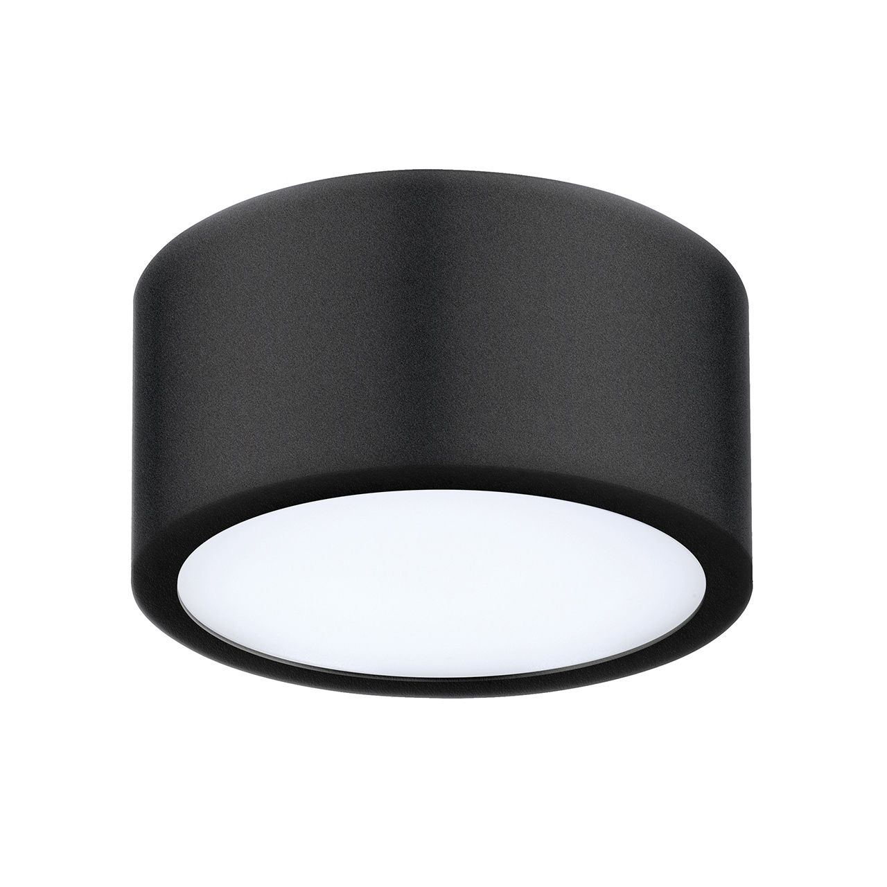 Светильник 10 см, 10W, 3000 К Lightstar Zolla 211917, черный, теплый свет