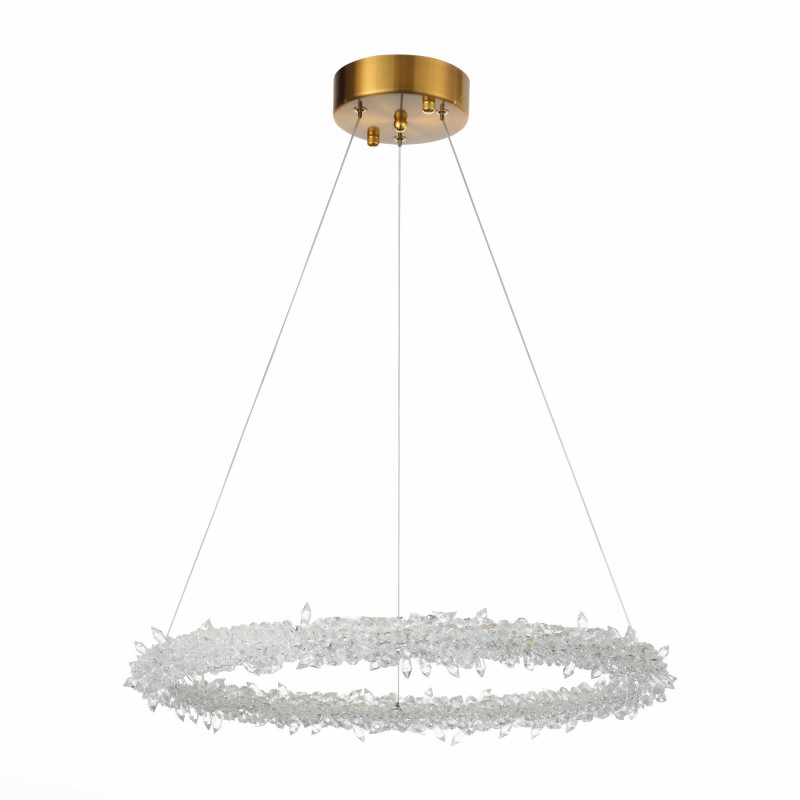 Люстра подвесная 60 см, 58W 3000 - 6500K ST LUCE Lucchero SL6105.203.01 Золотистый